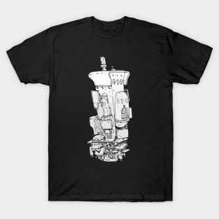 Robot Doodle Monster 9 T-Shirt